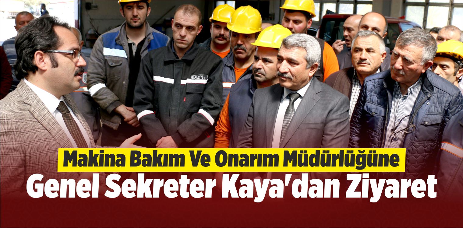 Makina Bakım Ve Onarım