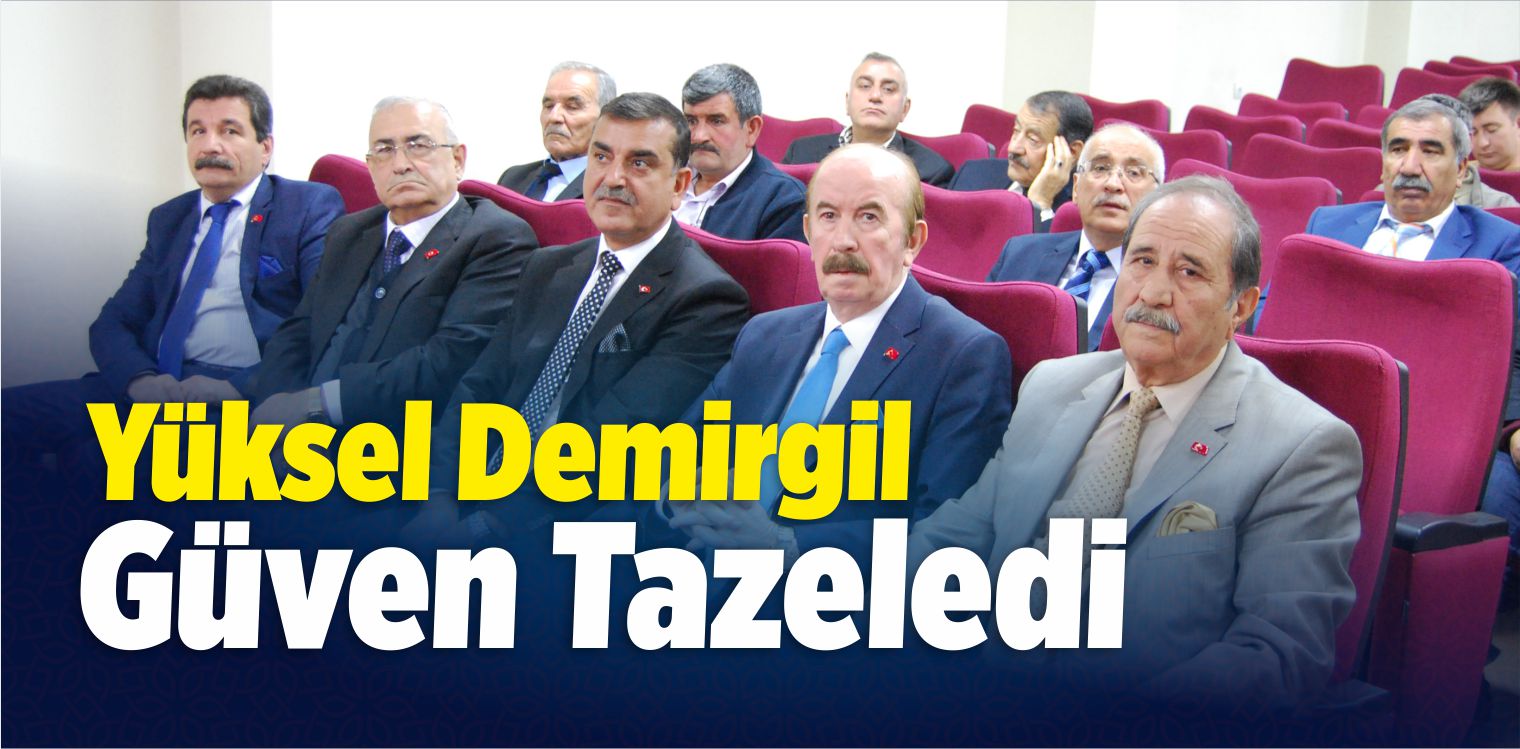 Demirgil Güven Tazeledi