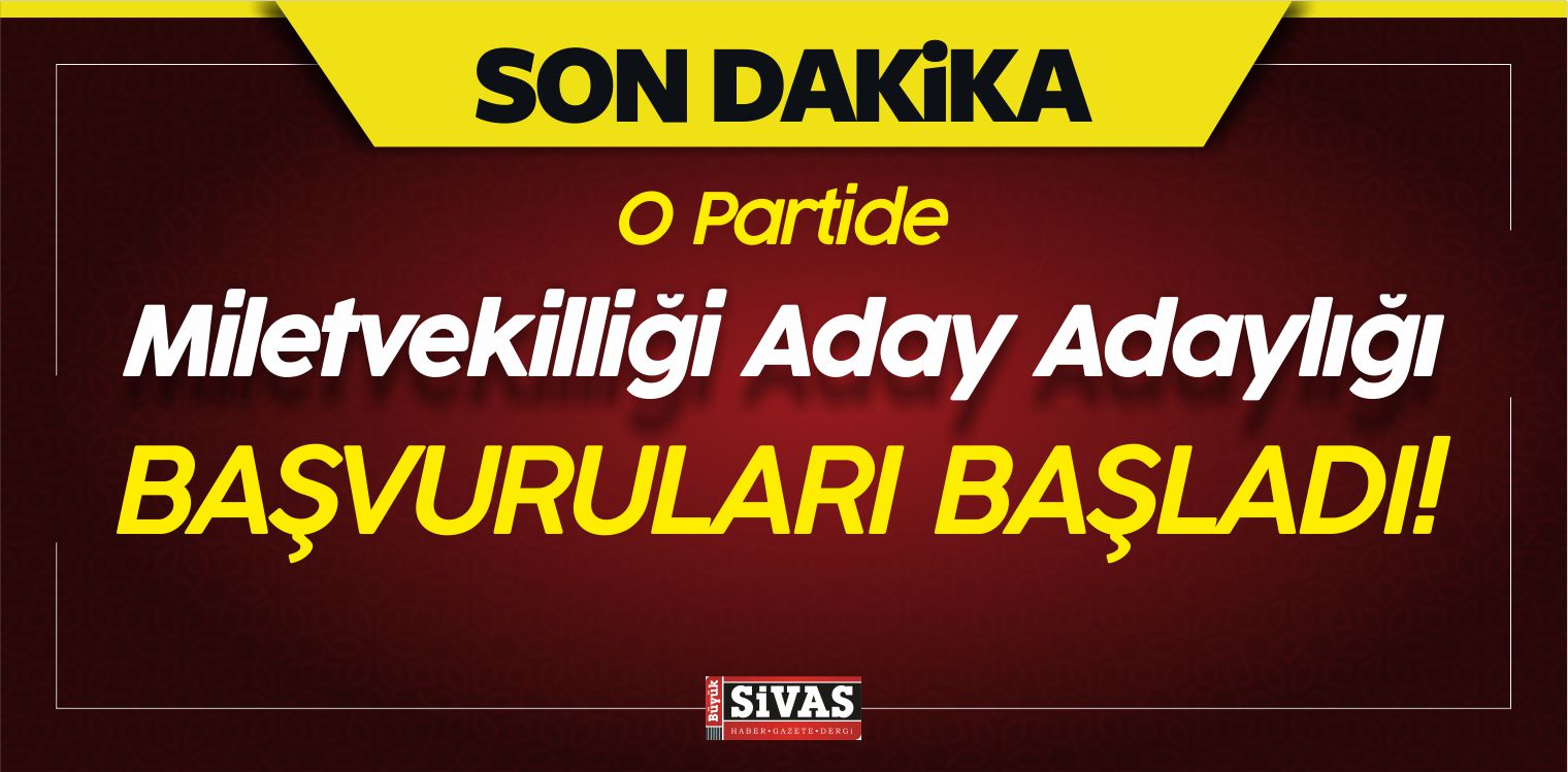 Milletvekili Aday Adaylığı