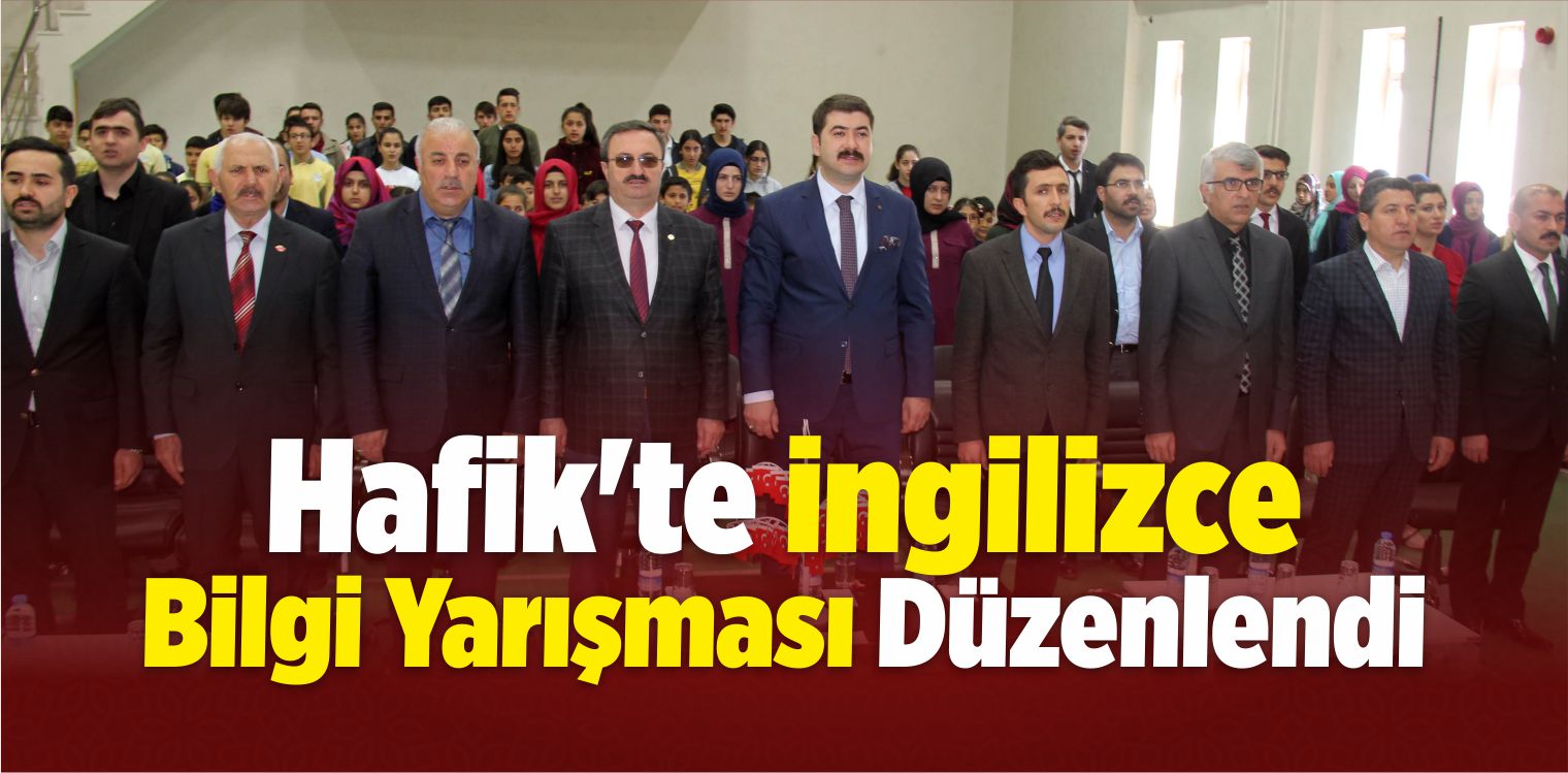 Hafik’te İngilizce Bilgi Yarışması Düzenlendi