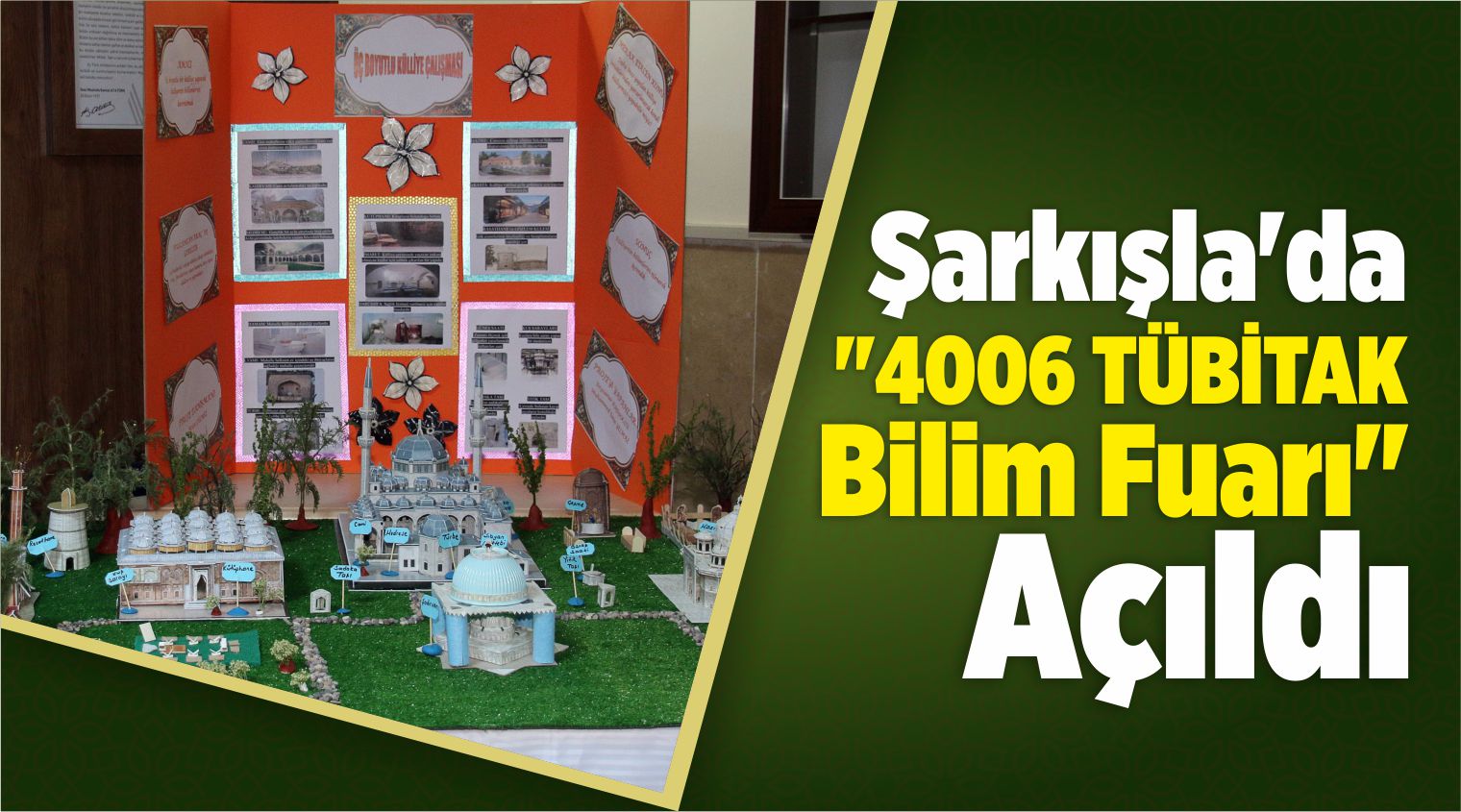 Şarkışla’da “4006 TÜBİTAK Bilim Fuarı” Açıldı