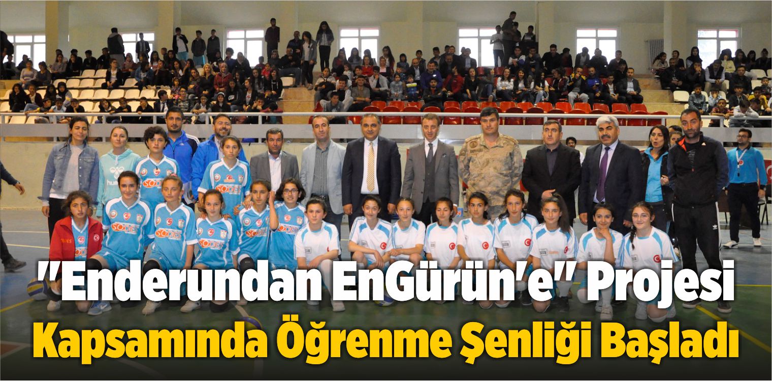 “Enderundan EnGürün’e” Projesi Kapsamında Öğrenme Şenliği Başladı