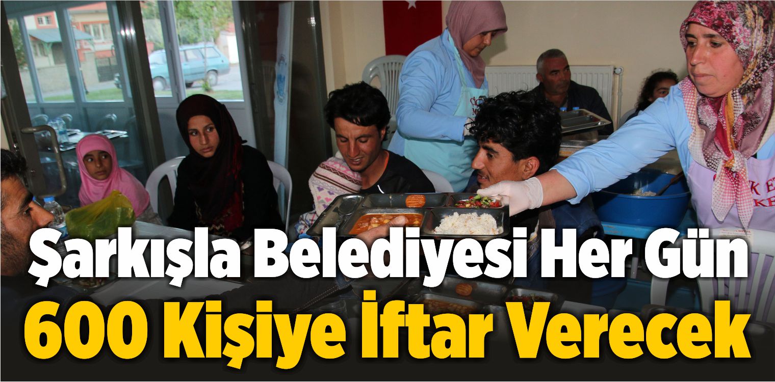 600 Kişiye iftar