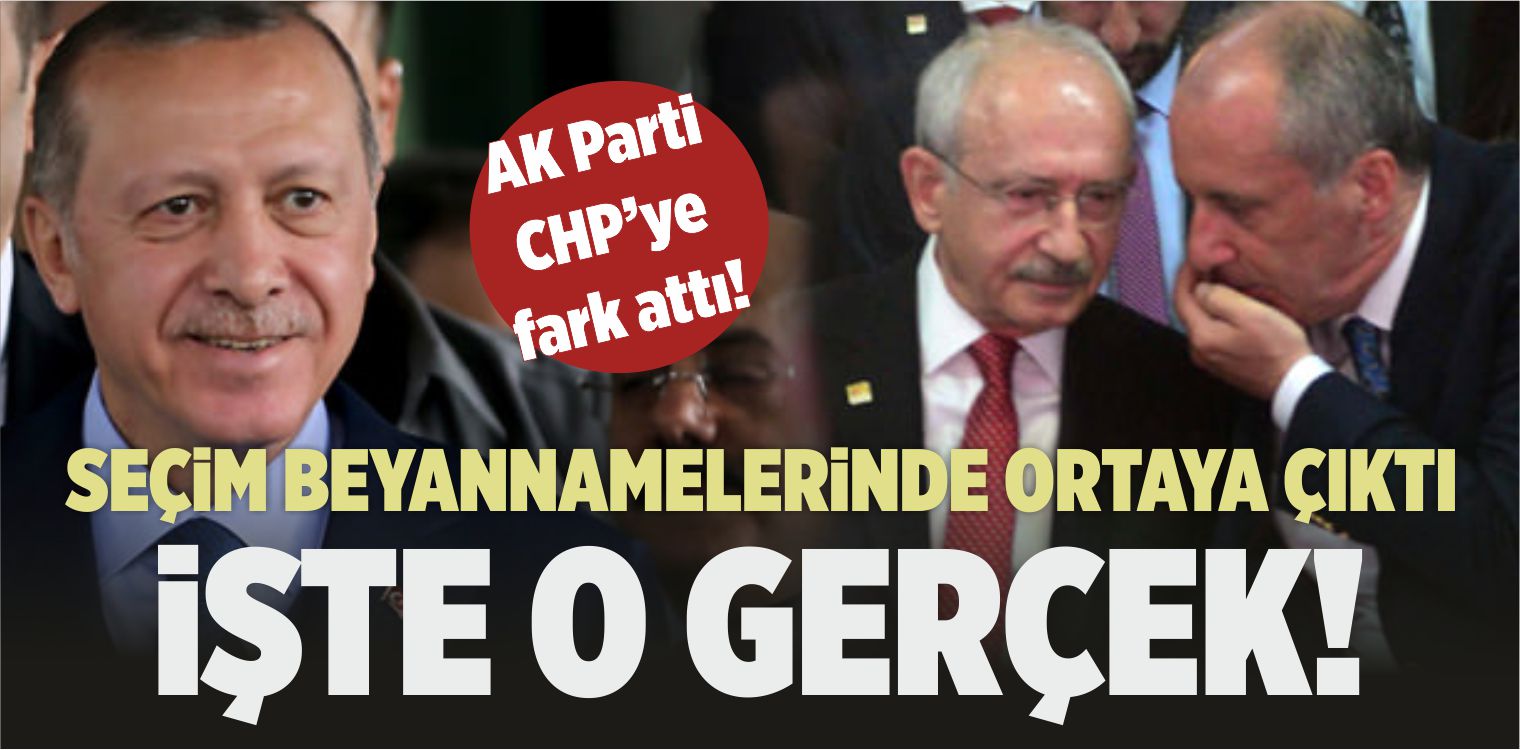 Seçim Beyannamelerinde Ortaya Çıkan Gerçek!