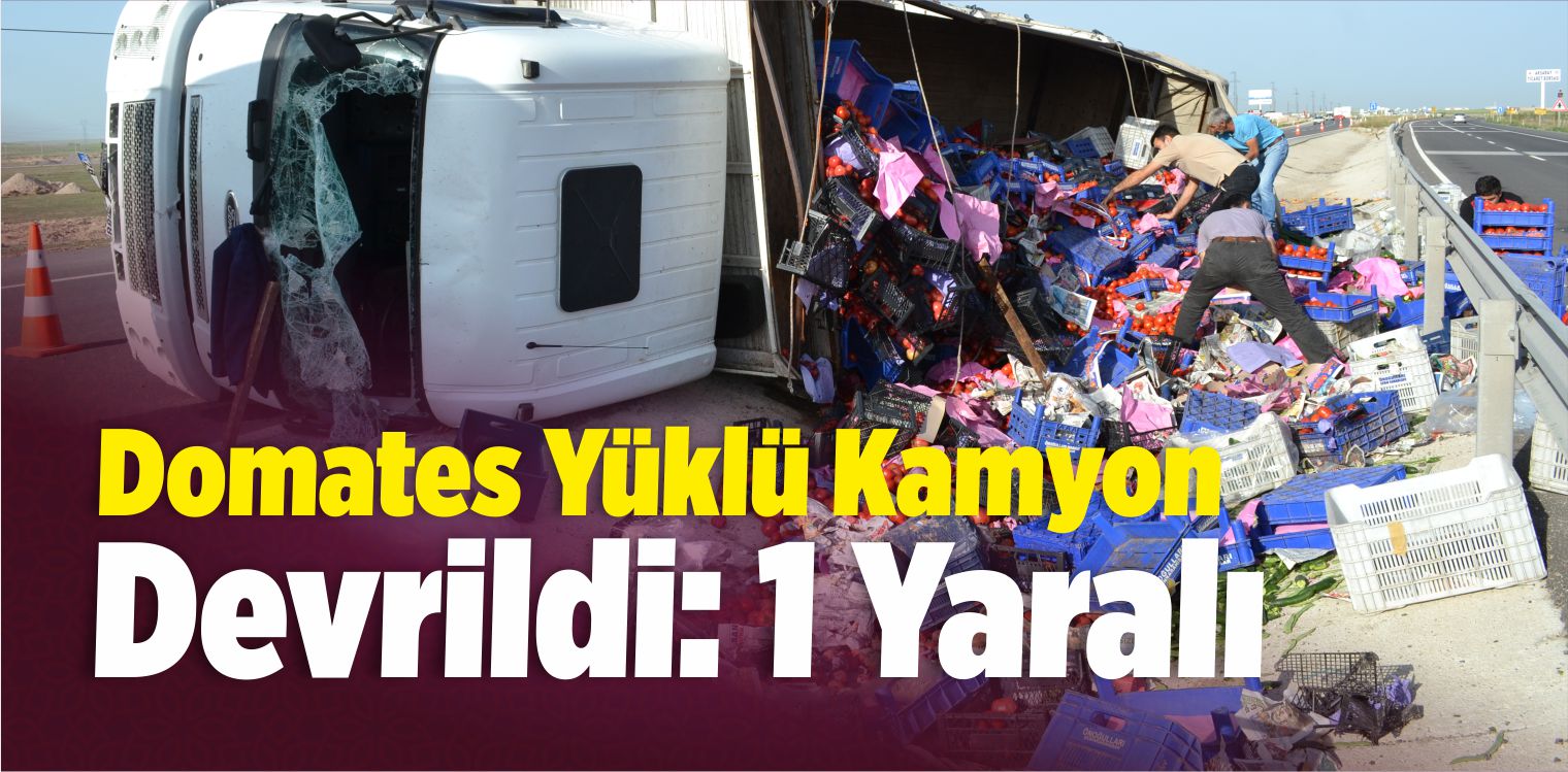 Domates Yüklü Kamyon