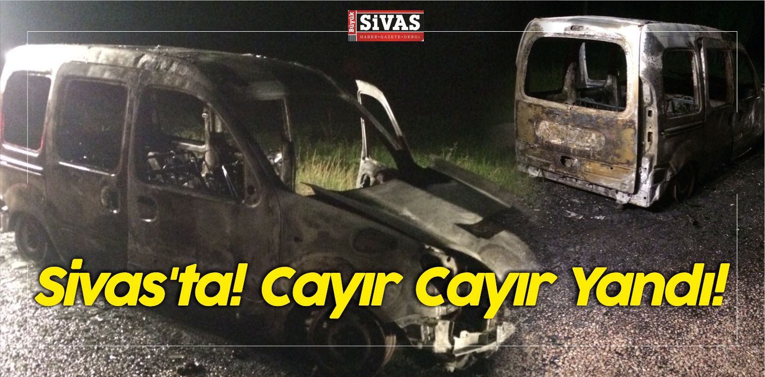 cayır cayır yandı