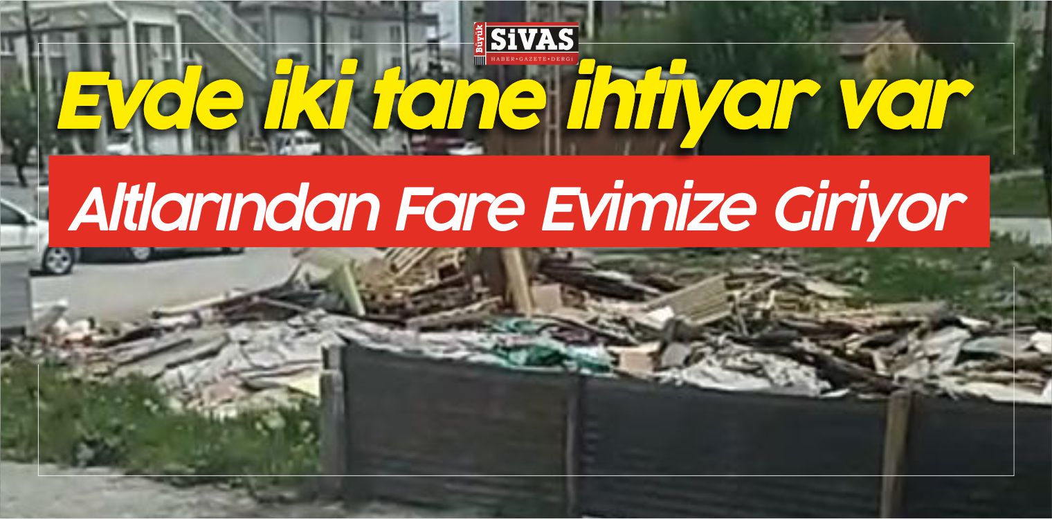 Vatandaş : “Annem Ameliyat Oldu Pislikler Evin içinde Fareler Cirit Atıyor”