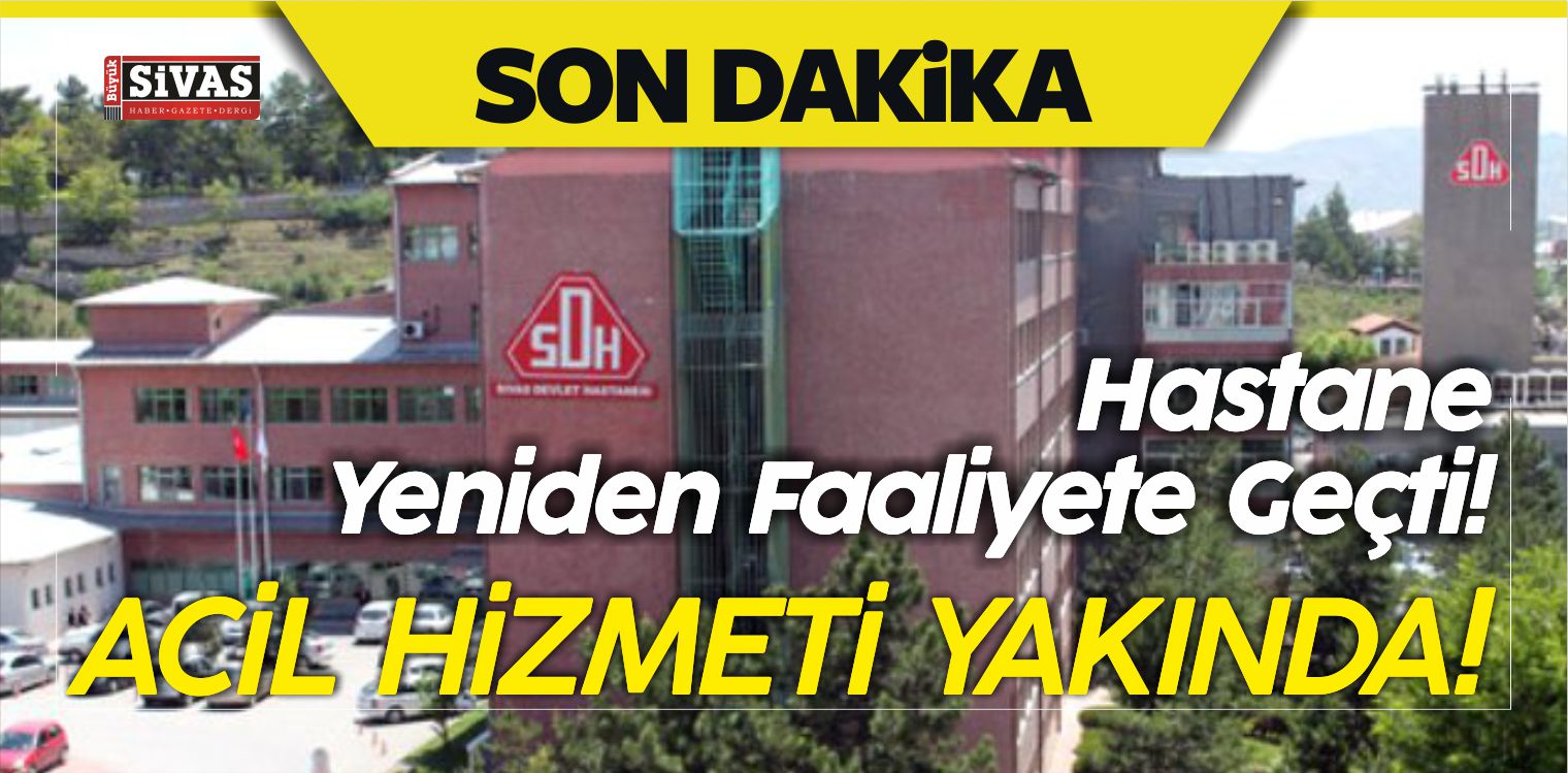 İstasyon Caddesinde Hastane Yeniden Faaliyette! Acil ise Yakında!
