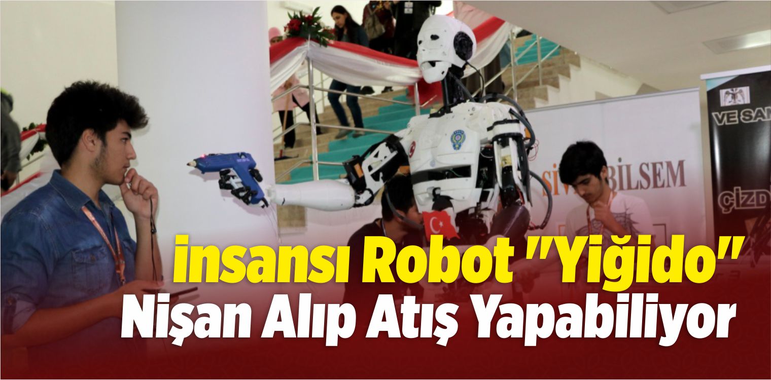 İnsansı Robot “Yiğido” Nişan Alıp Atış Yapabiliyor