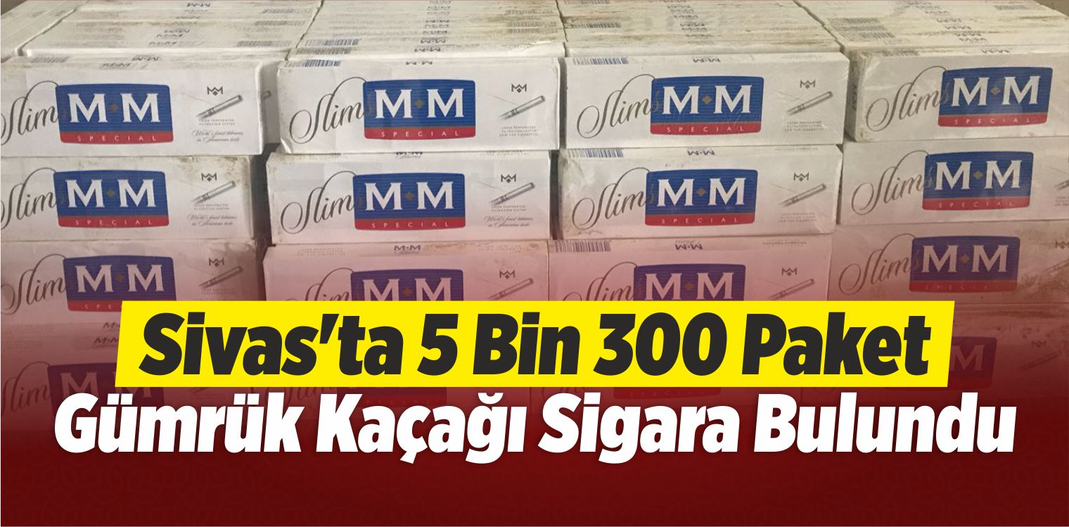 Gümrük Kaçağı Sigara