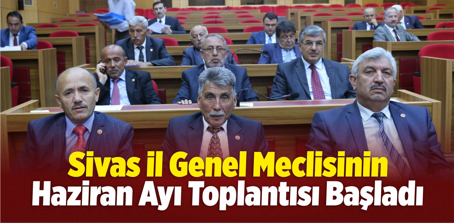 Sivas İl Genel Meclisinin