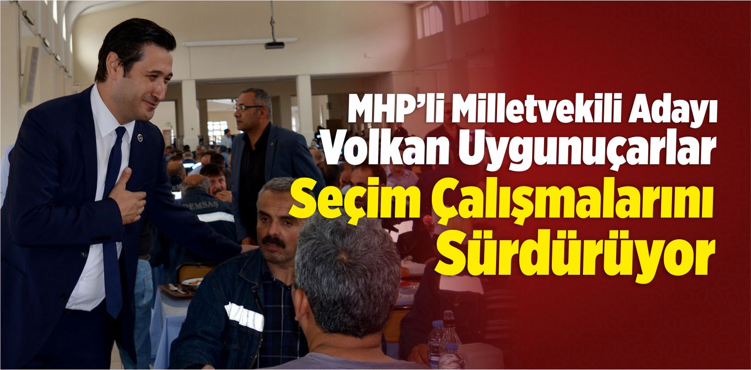 Uygunuçarlar Milli Birlik İçin Cumhur İttifakına Destek Oldun