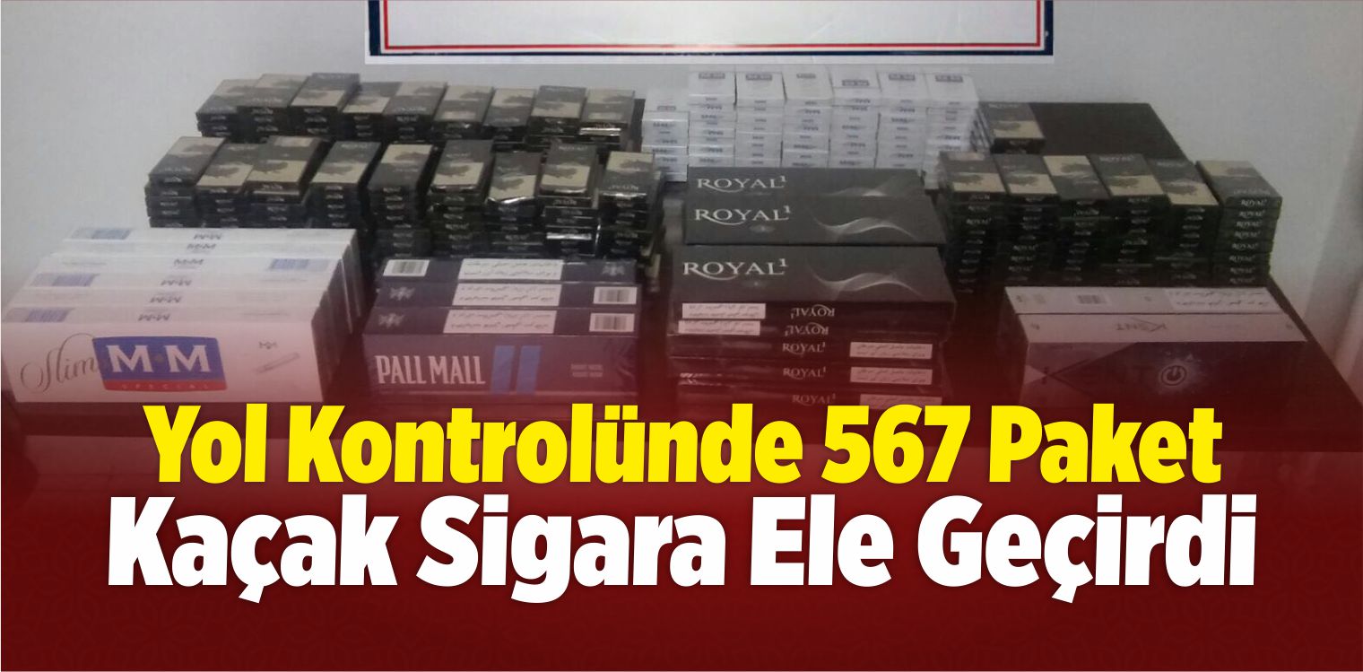 Yozgat’ta Kaçak Sigara Operasyonu