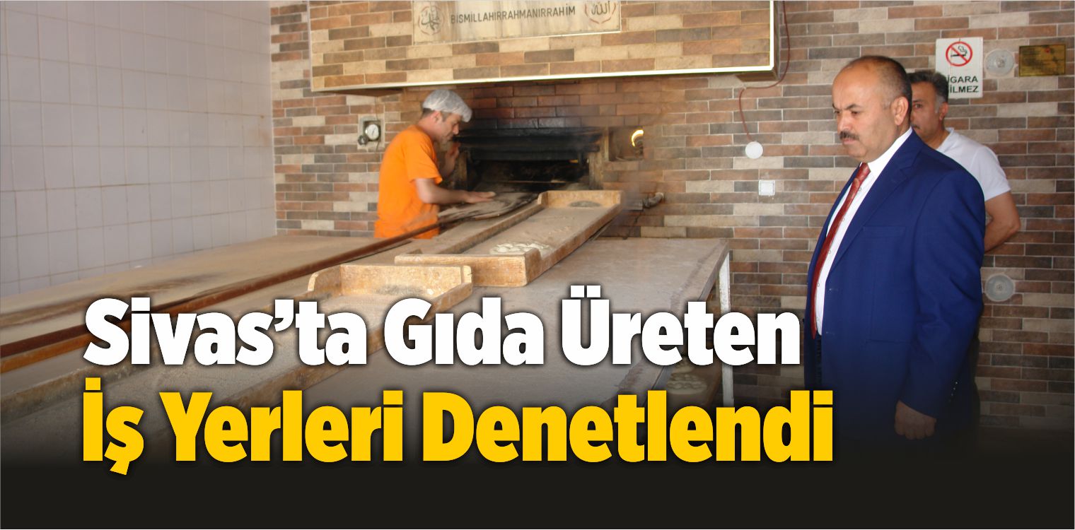 Gıda Üreten, Satış ve Toplu Tüketim Yapan İş Yerleri Denetlendi