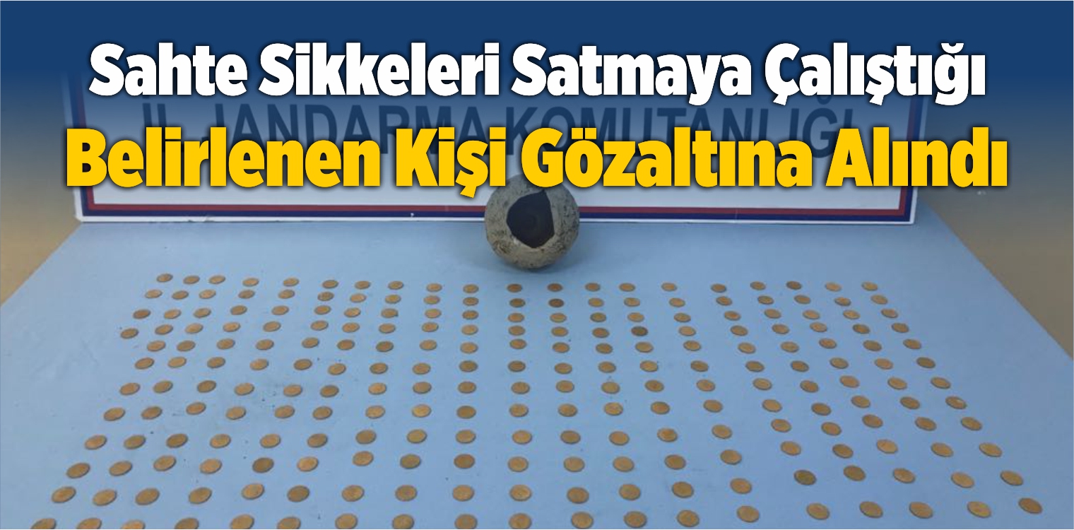 Sahte Sikkeleri Satmaya Çalıştığı Belirlenen Kişi Gözaltına Alındı