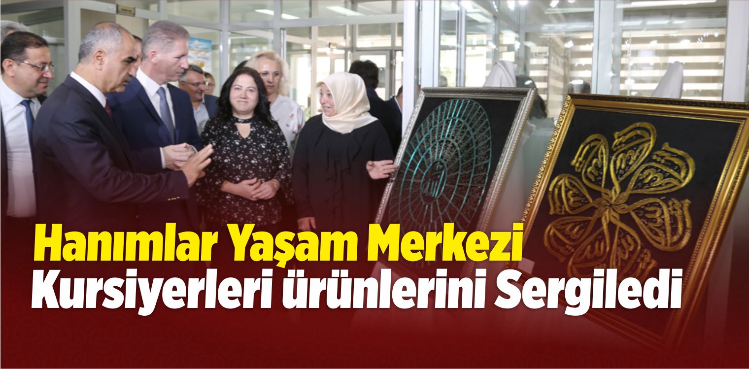 Ürünlerini Sergiledi