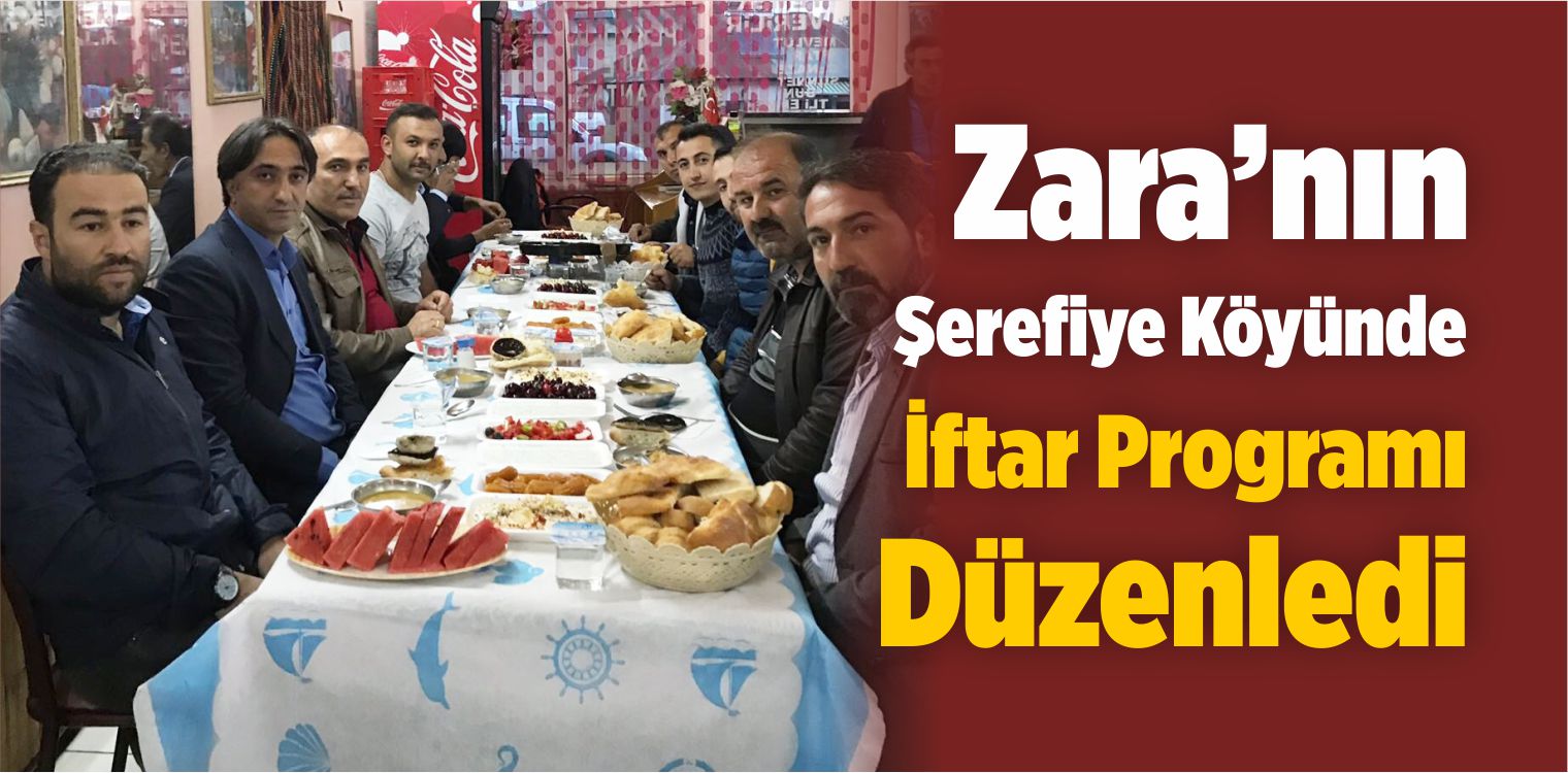 Şerefiye Köyünde