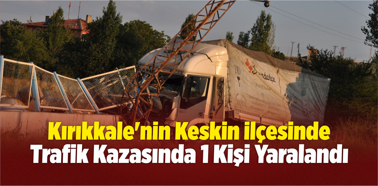 1 Kişi Yaralandı