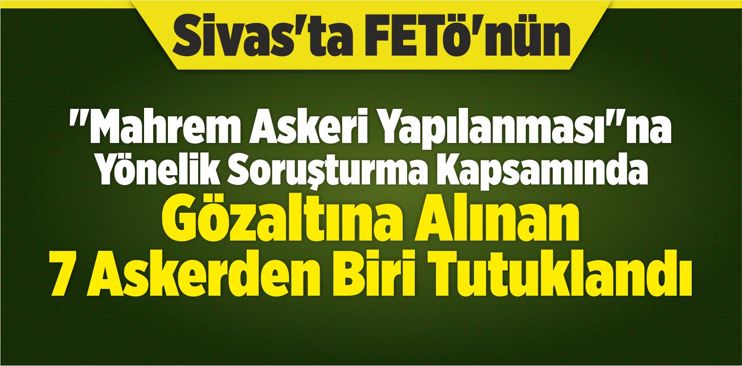 Mahrem Askeri Yapılanması