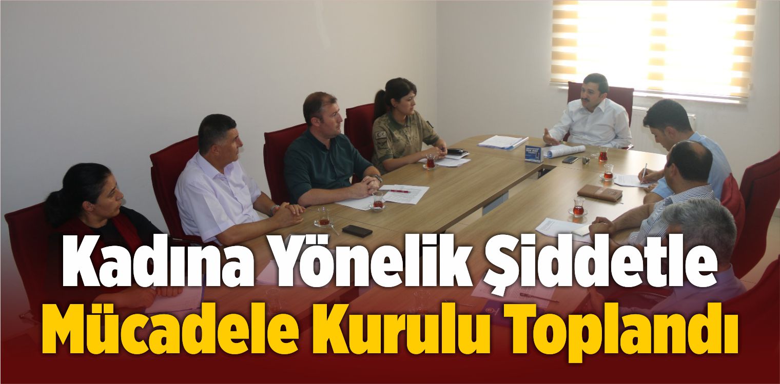 Kadına Yönelik Şiddetle Mücadele Kurulu Toplandı