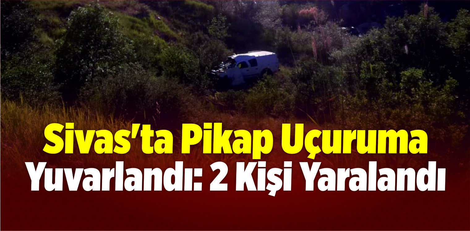 Sivas’ta Trafik Kazası: 2 Yaralı