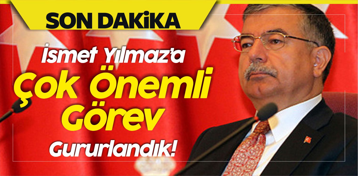 Bakan İsmet Yılmaz Milli Savunma Komisyonu Başkanı Oldu!