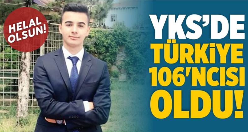 Sivaslı Yunus Emre Karataş YKS’de Türkiye 106’ncısı Oldu