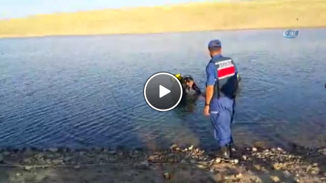 Aksaray da Gölete Giren Genç Boğuldu