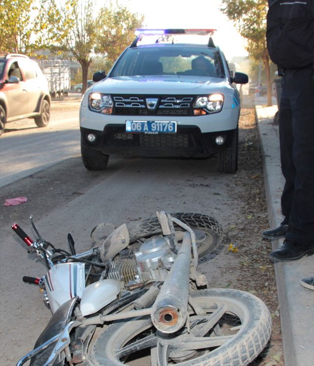 Beypazarı nda Trafik Kazası: 1 Yaralı