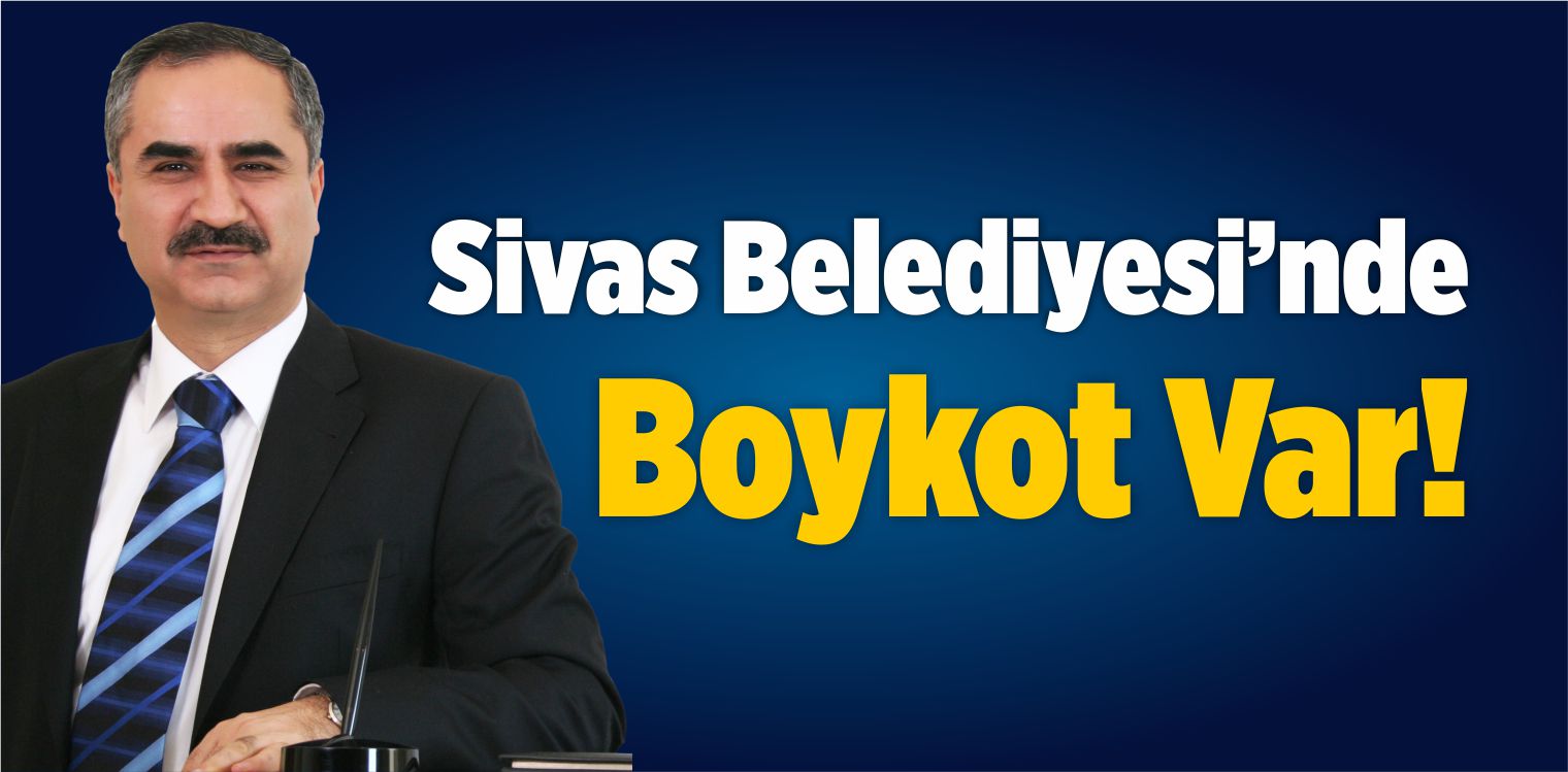 Sivas Belediyesinden ABD Ürünlerine Boykot Kararı
