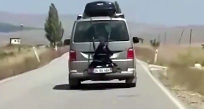 Çocuğunu aracın arkasında taşıyan baba konuştu: ‘Yaptığım işten pişmanım’