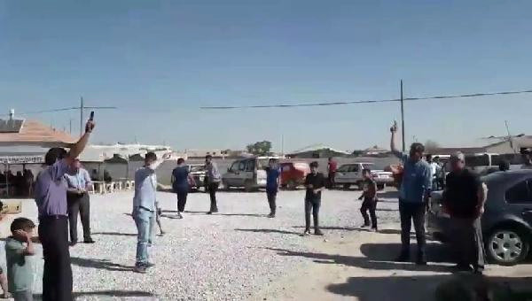 Düğün Magandaları Çocuklara Aldırış Etmeden Peş Peşe Tetiğe Bastı