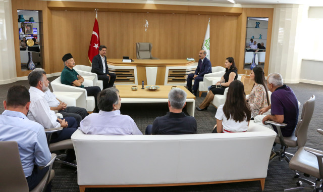 Kardeş Şehir Şeki den Meram a Sürpriz Ziyaret