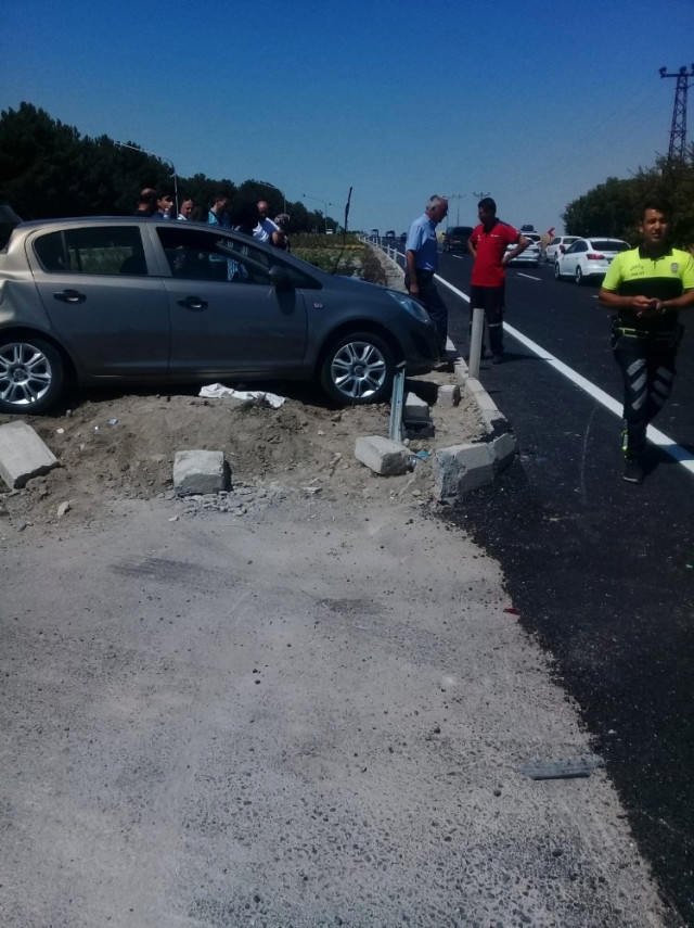 Kırşehir de Trafik Kazası: 2 Yaralı