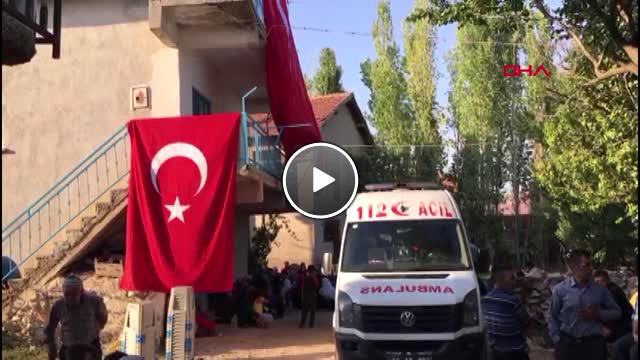 Konya ya Şehit Ateşi Düştü
