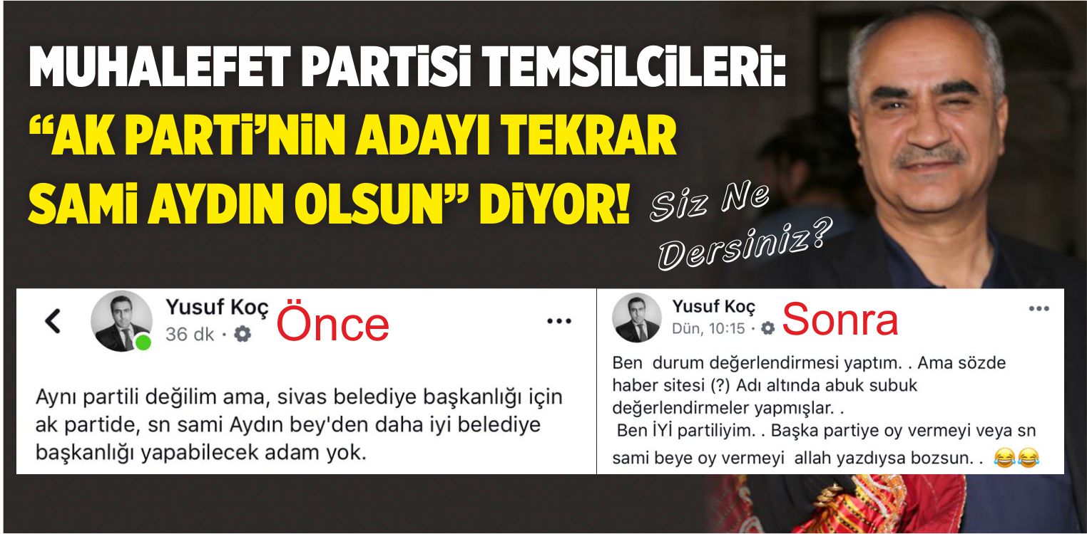 Sami Aydın’ı Muhalefet Partisi Temsilcileri Aday Olarak Görmek İstiyor