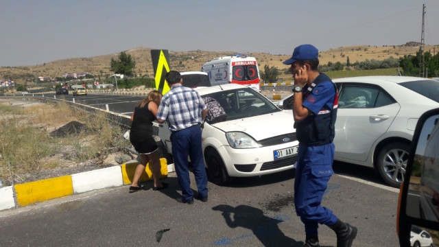 Nevşehir de Trafik Kazası: 5 Yaralı