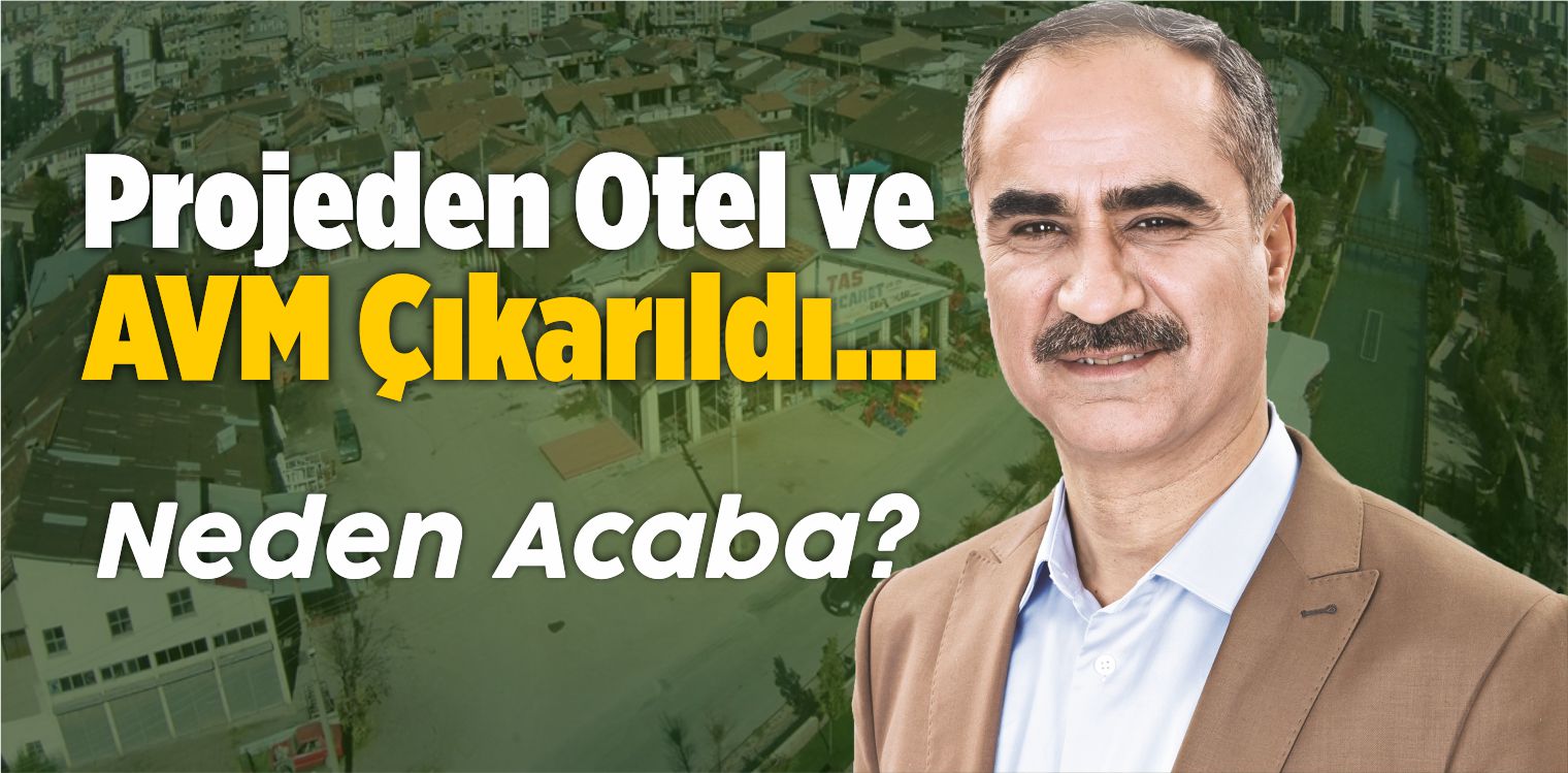 Yıkım Başlıyor! Projeden Otel ve AVM Çıkarıldı!