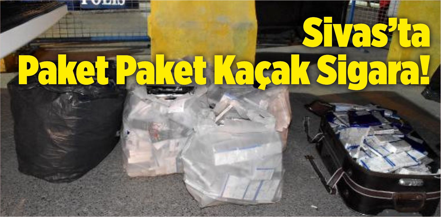 İran Uyruklu Kişilerin Valizinde 3 Bin Paket Kaçak Sigara Ele Geçirildi