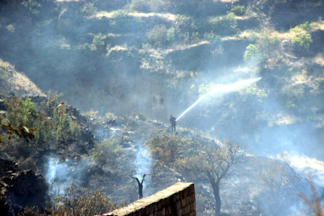 Talas ta Ot Yangını