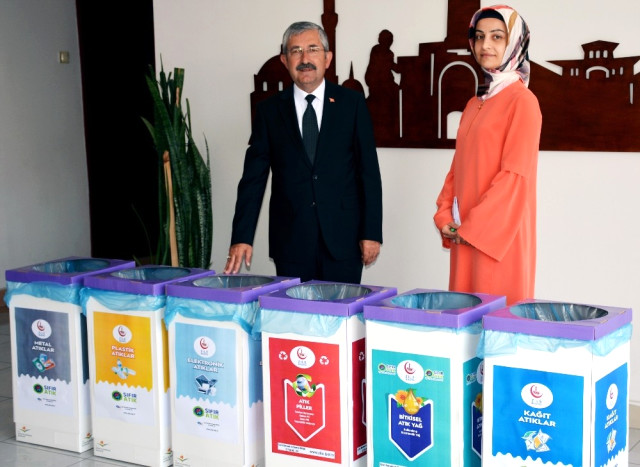 Zile de, Sıfır Atık Projesi Çalışmaları Başladı