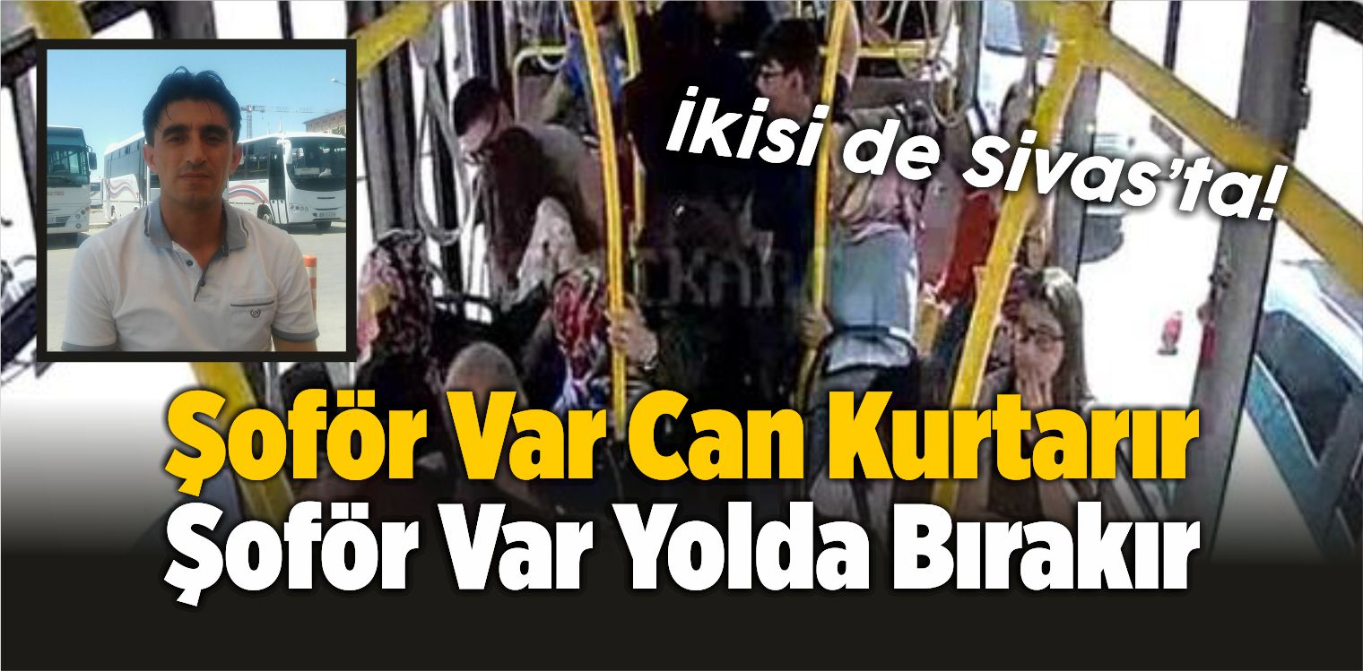 Otobüs Şoförü Kalp Pili Duran Kızı Hastaneye Yetiştirdi
