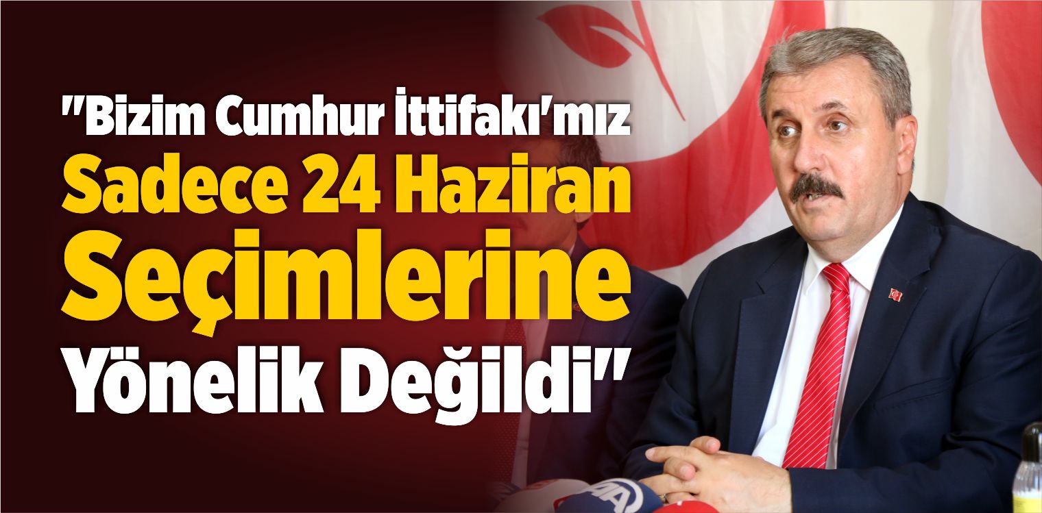 Cumhur ittifakı'mız