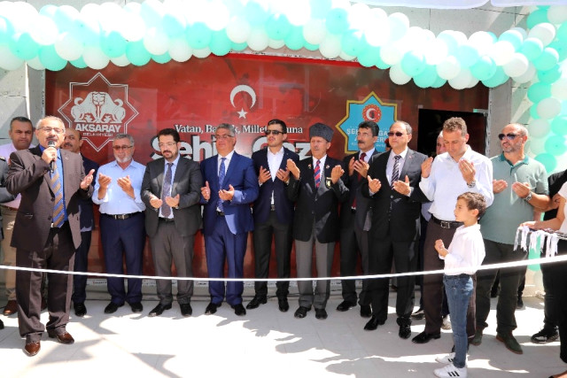 Aksaray da, Şehit ve Gazi Aileleri Koordinasyon Merkezi Açıldı