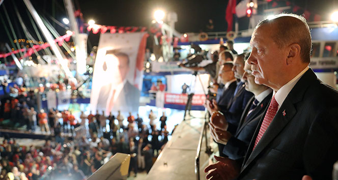 Cumhurbaşkanı Erdoğan 'Vira Bismillah' dedi