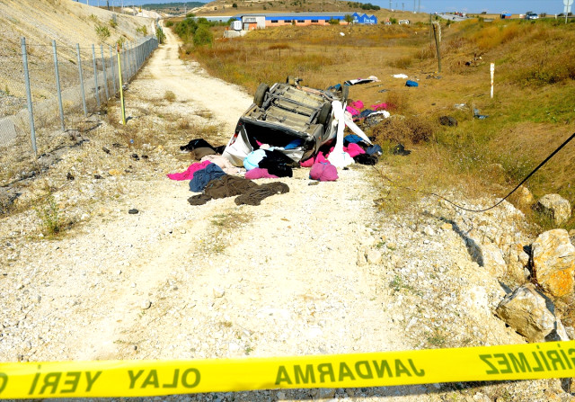 Eskişehir de Trafik Kazası: 1 Ölü, 1 Yaralı