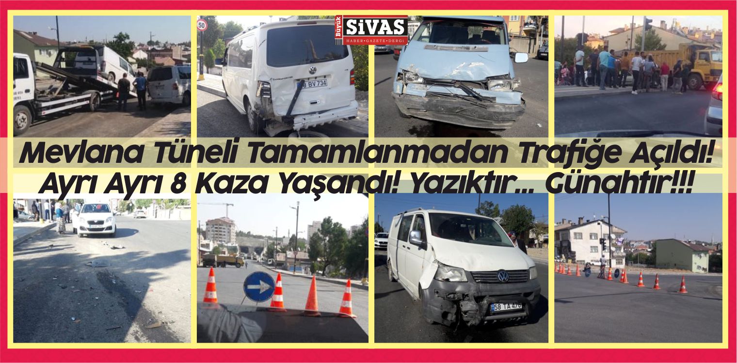 mevlana tüneli kaza