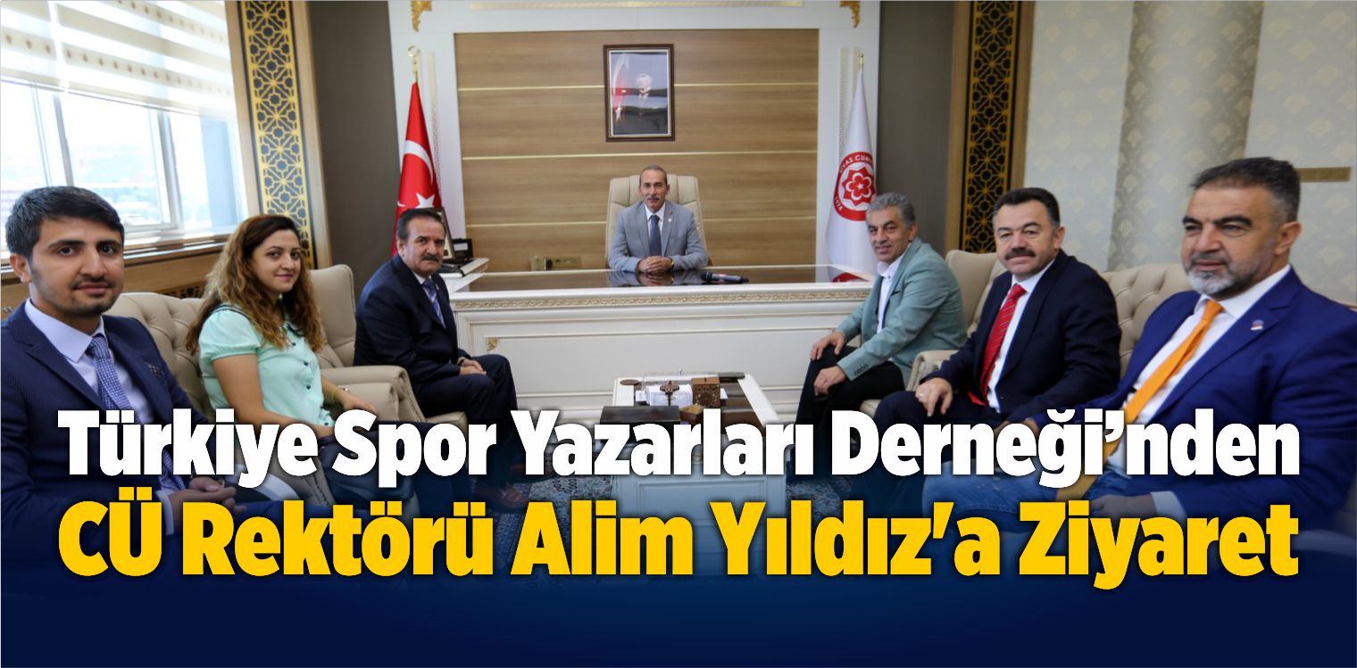 Türkiye Spor Yazarları Derneği’nden Alim Yıldız’a Ziyaret