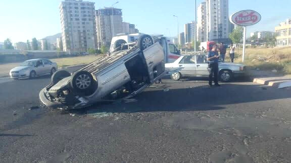 Trafik Kazasında 9 Kişi Yaralandı