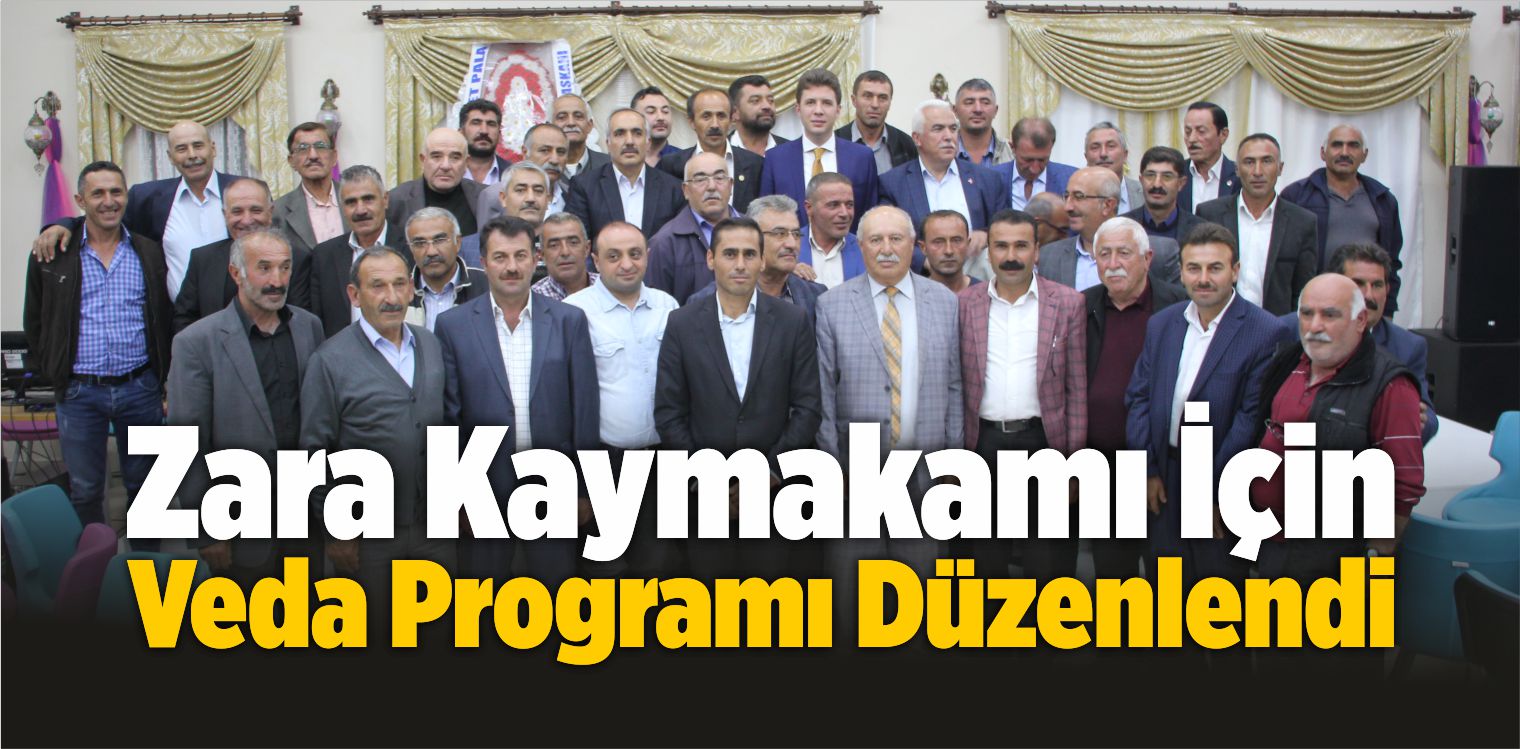 Yunus Kızılgüneş İçin Veda Programı Düzenlendi